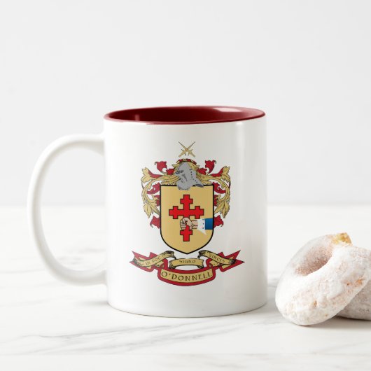 Wappen O " Donnell Tasse (Mit Donut)