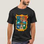 Wappen offizielles Mexiko Symbol Tamaulipas T-Shirt (Vorderseite)