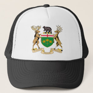 Wappen Ontarios (Kanada) Truckerkappe