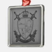 Wappen Ornament Aus Metall (Links)