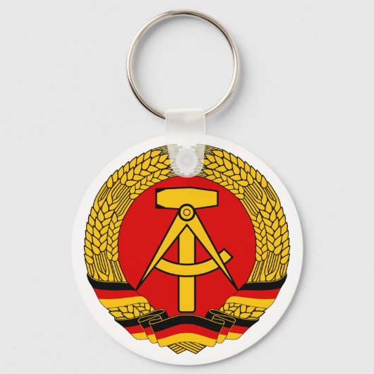 Wappen Ostdeutschland Offiziell Heraldry Symbol Schlüsselanhänger (Vorderseite)