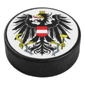 Wappen Österreichs Eishockey Puck (3/4)