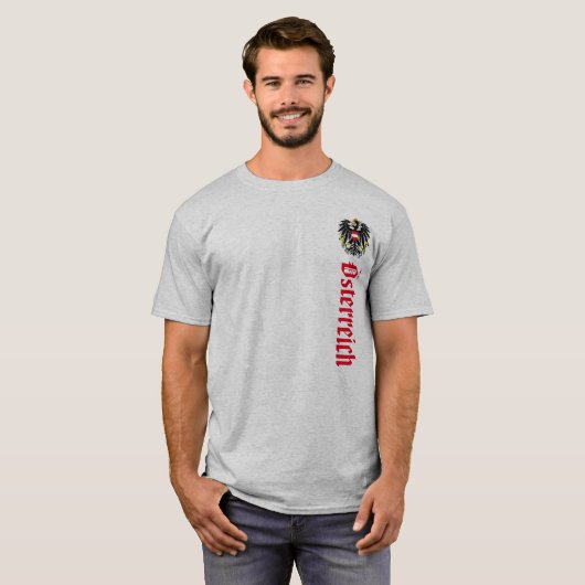 Wappen Österreichs T-Shirt (Vorne ganz)