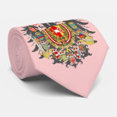 Wappen Österreichs Ungarn Krawatte (Gerollt)