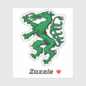 Wappen Panther Steiermark Österreich Aufkleber (Blatt)