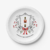 Wappen Pappteller (Vorderseite)