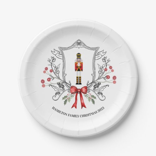 Wappen Pappteller (Vorderseite)