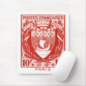 Wappen Paris, Frankreich Mousepad (Mit Mouse)