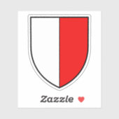 Wappen Payerne, Schweiz Aufkleber (Blatt)