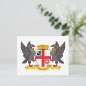 Wappen-Perth Postkarte (Stehend Vorderseite)