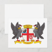 Wappen-Perth Postkarte (Vorne/Hinten)