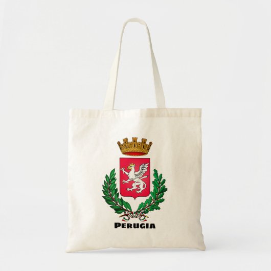 Wappen Perugias, Italien Tragetasche (Vorne)
