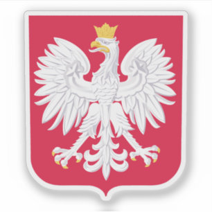 Wappen Polens Aufkleber