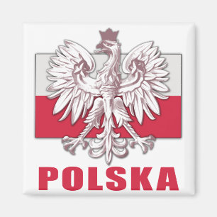 Wappen Polens Polska Magnet