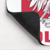 Wappen Polens Polska Mousepad (Ecke)