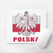 Wappen Polens Polska Mousepad (Mit Mouse)
