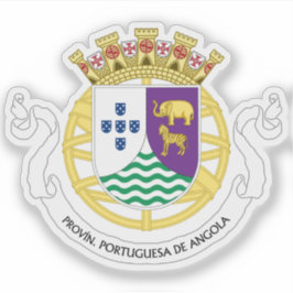 Wappen Portugals Angolas (1951-1975) Aufkleber
