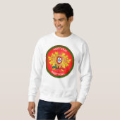 Wappen Portugals in Kreisform Sweatshirt (Vorne ganz)