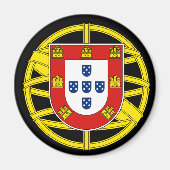 Wappen Portugals (Kakao) Magnet (Vorne)
