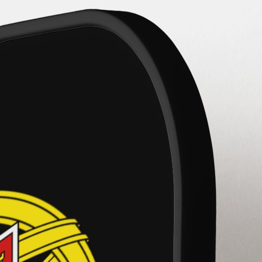 Wappen Portugals (weniger Kakao) Pickleball Schläger (Linke Seite)