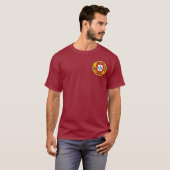 Wappen Portugals (weniger Kakao) T-Shirt (Vorne ganz)