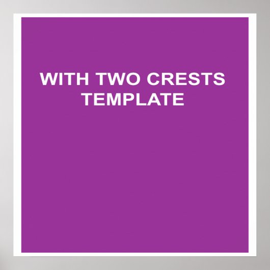 Wappen Poster (Vorne)