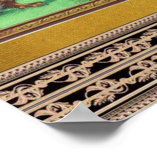 Wappen-Poster Poster (Ecke)