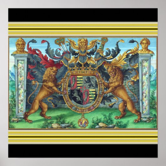 Wappen-Poster Poster (Vorne)