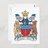 Wappen Postkarte (Vorne/Hinten)