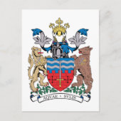 Wappen Postkarte (Vorderseite)