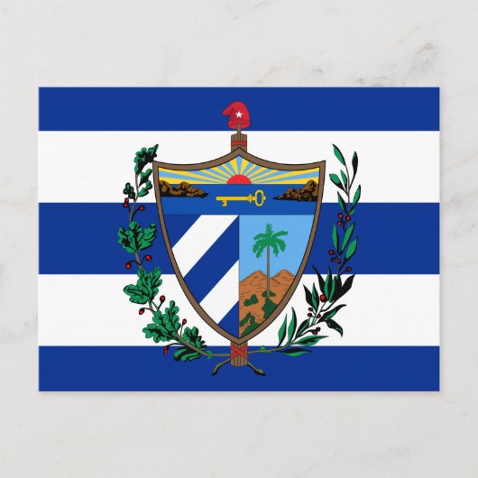 Wappen Postkarte (Vorderseite)