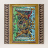 Wappen-Puzzle Puzzle (Horizontal)