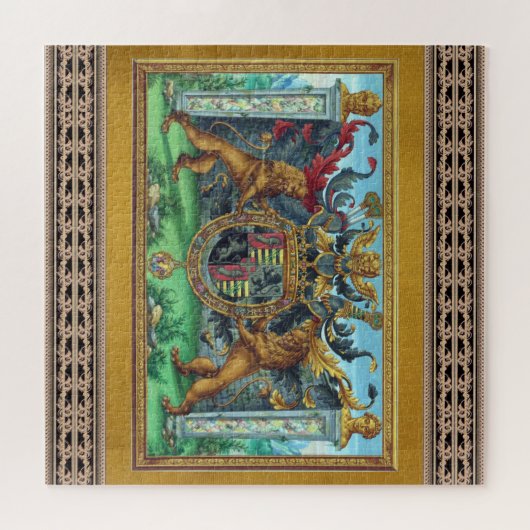 Wappen-Puzzle Puzzle (Horizontal)