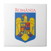Wappen Rumäniens Fliese (Vorderseite)