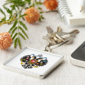 Wappen - Russisch Schlüsselanhänger (Seite)