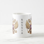 Wappen Russlands Kaffeetasse (Mittel)