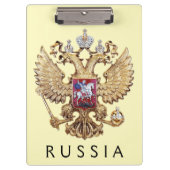 Wappen Russlands Klemmbrett (Vorderseite)