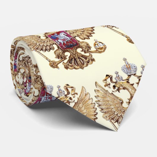 Wappen Russlands Krawatte (Gerollt)