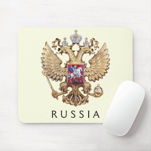 Wappen Russlands Mousepad (Mit Mouse)