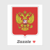 Wappen Russlands (Russische Föderation) Aufkleber (Blatt)
