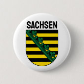 Wappen Sachsens (Sachsen), DEUTSCHE Button (Vorderseite)