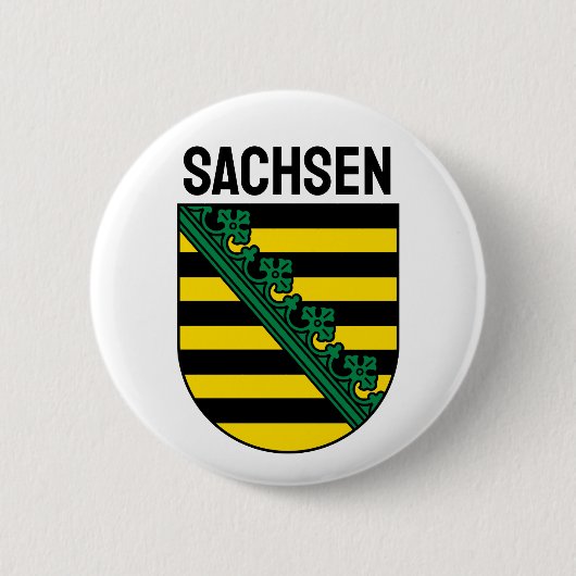 Wappen Sachsens (Sachsen), DEUTSCHE Button (Vorderseite)