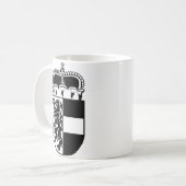 Wappen Salzburgs Kaffeetasse (Vorderseite Links)