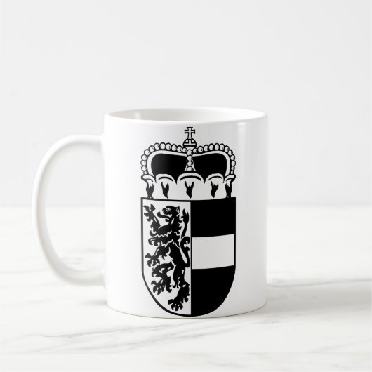 Wappen Salzburgs Kaffeetasse (Links)