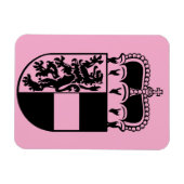 Wappen Salzburgs Magnet (Horizontal)