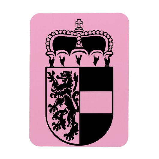 Wappen Salzburgs Magnet (Vertikal)