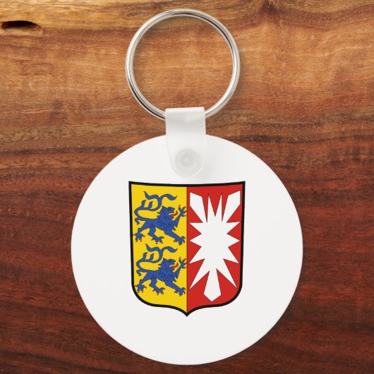 Wappen Schleswig-Holstein Offiziell Deutschland Schlüsselanhänger (Vorderseite)