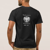 Wappen Schwarzen Est T-Shirt (Rückseite)
