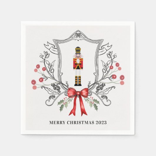 Wappen Serviette (Vorderseite)