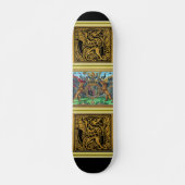 Wappen-Skateboard Skateboard (Vorne)